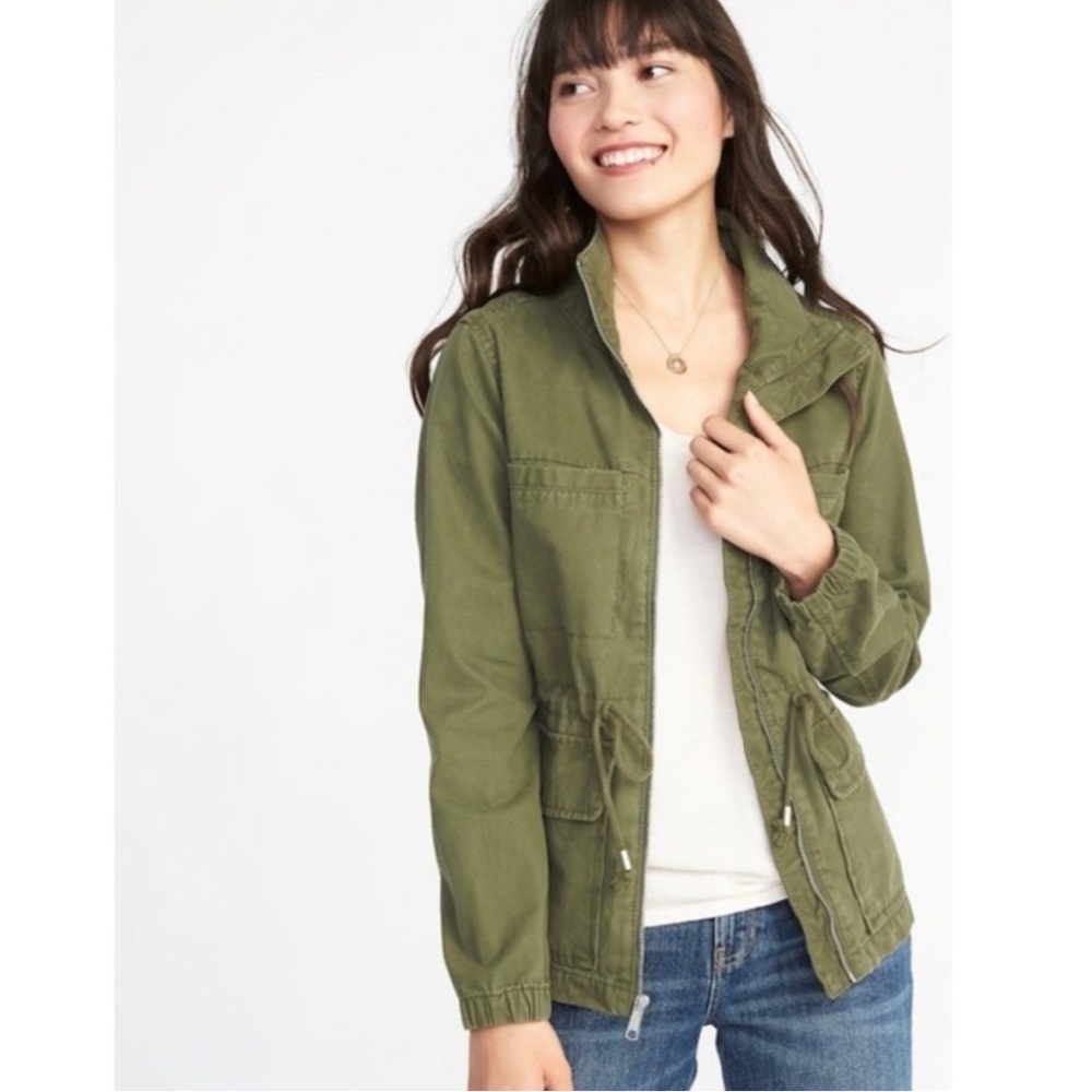 Old Navy Cinched-Waist Utility Jacket